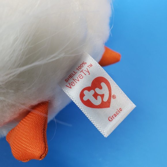 "Gracie" the Swan VelveTy Beanie Baby - Picture 10 of 11